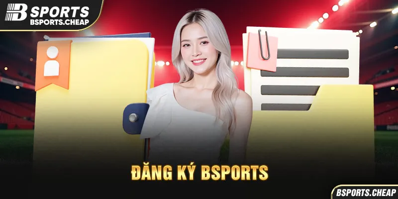 Đăng ký BSport với hình ảnh giao diện đăng ký