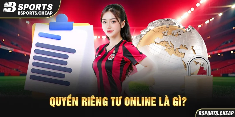 Quảng cáo quyền riêng tư online là gì với biểu tượng khóa tại Bsport